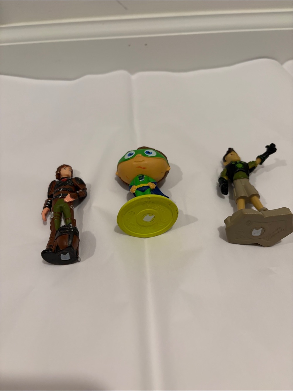 Set of 3 EUC Tonie Characters - Chris Kratt, Superwhy, Hiccup - Picture 2 of 3